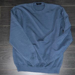 Oak and Fort navy blue sweater